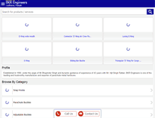 Tablet Screenshot of bkreng.com